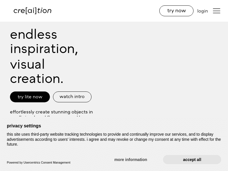 image: Cre[ai]tion: AI-Powered Visual Design Studio