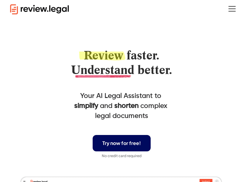 image: Revolutionize Legal Document Review with AI