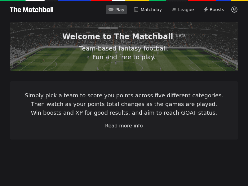 image: The Matchball: Team Fantasy Football