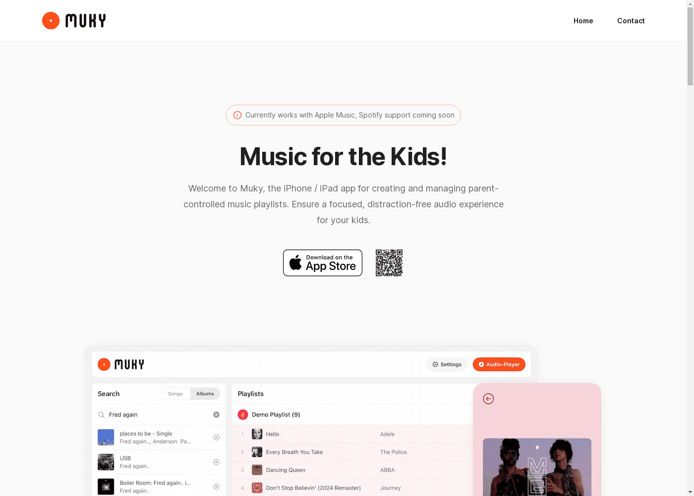 image: Muky - The Ultimate Music App for Kids