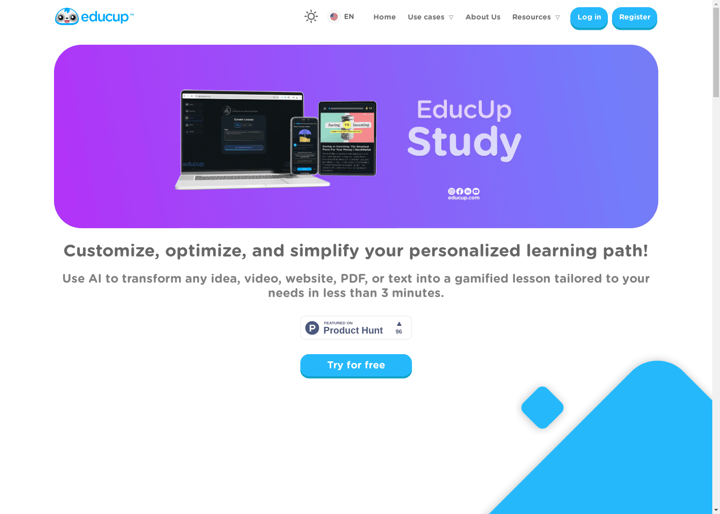 image: Interactive Learning: English, Math, Personal Finance & More | EducUp