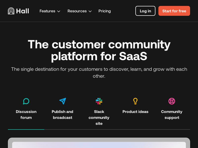 image: Grow Together: Hall - The Ultimate Customer Community Platform