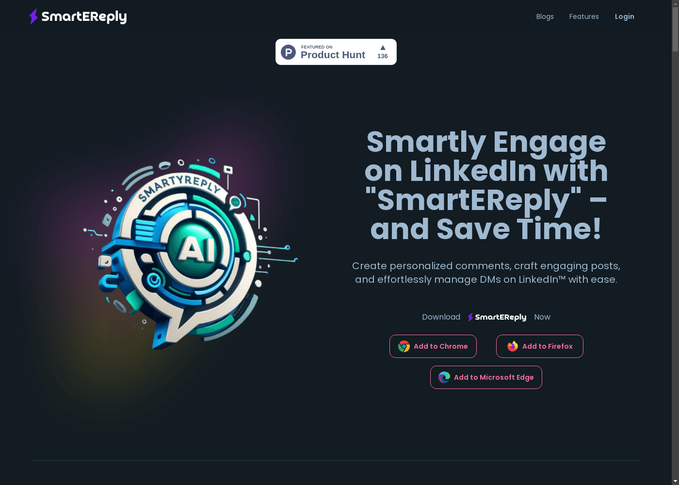 image: SmartEReply: AI-Driven Social Media Engagement Tool for Posts, Comments, and DMs